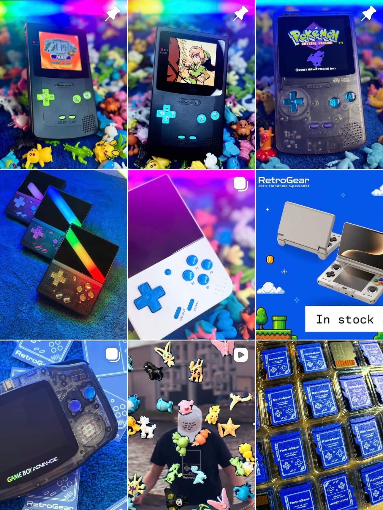 Vorschau des Instagram-Feeds von RetroGear